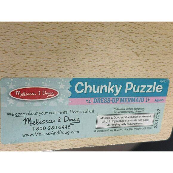 Wooden Puzzles Bundle Melissa and Doug and Montessori - Picture 5 of 8